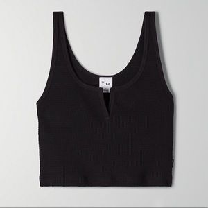 Aritzia waffle tank